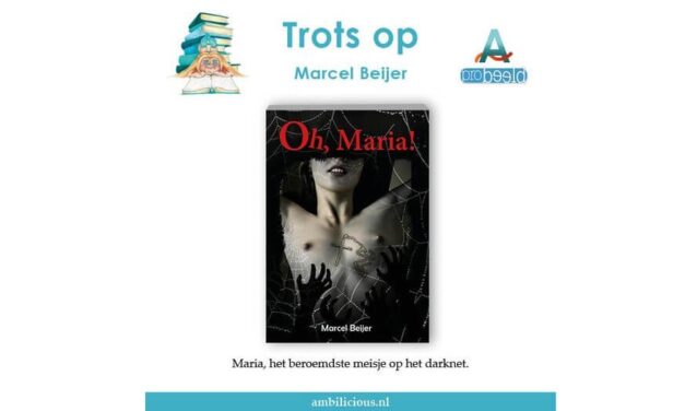 Omslag roman Oh, Maria! vrijgegeven